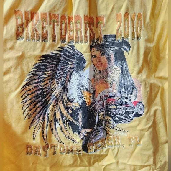 Other - Biketoberfest 2010 Daytona Beach, FL Sleeveless Vest Style Shirt